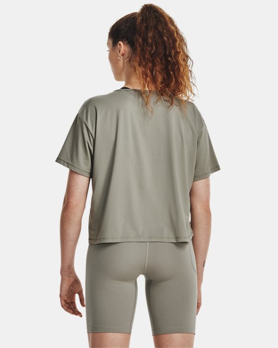 Women's UA Motion Short Sleeve in Green image number 1